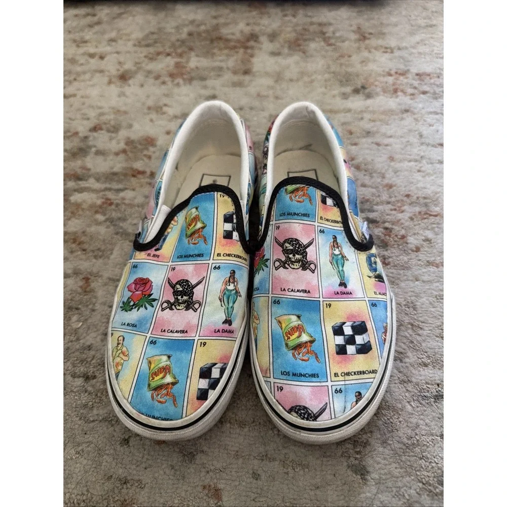 vans slip on sneaker - La Loteria 6.0 womens or 4.5 mens